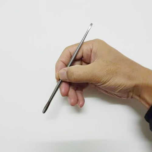 1 PCS Polymer Clay Needle Tools, Stainless Steel Scoring Sculpting Modeling Carving Tools for Feather Wire Texture Model Air Dry Clay Ceramic & Pottery Art Tool Supplies/5.9x0.22Inch/Silver - Image 3