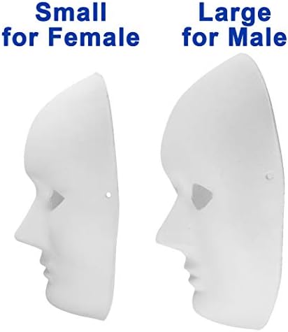 CALPALMY Paper Mache Mask 14&16&30 Packs - for Artistic Projects, Theater, Halloween, Masquerade Parties, Classroom Art - Image 5