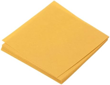 MECCANIXITY 25 Sheet Origami Paper Double Sided Gold 2.5x2.5 Inch Square Sheet for Art Craft Project, Beginners, Gift Decoration by MECCANIXITY