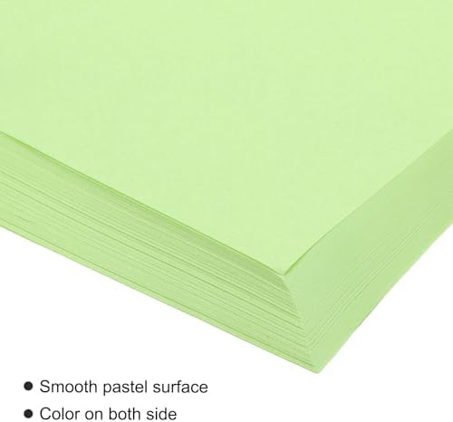 MECCANIXITY 100 Sheet Origami Paper Double Sided Light Green 8.3 x 5.8 Inch Square Sheet for Art Craft Project, Beginners, Gifts Decor - Image 4