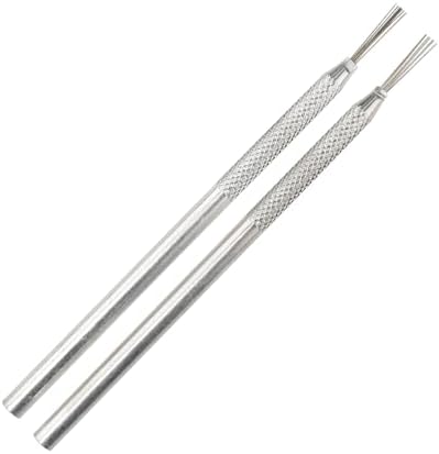 2Pack Clay Needle Tools, Wire Feather Texture Tool for Ceramic Polymer Pottery Clay Sculpting, Texturing, Modeling by HSYMQ