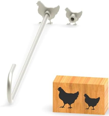 Branding Iron for Wood, Leather Branding Stamp 2Pcs Set (050#) by PKPKAUT