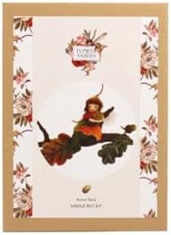 Wizardi Beginner Needle Felting Kit for Adults - Acorn Fairy. Fantasy Felting Kit 12cm Tall. Felting Tools. Wool Felting Supplies. Felt Crafts. Wool Felt. The Makerss - Image 6