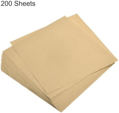 MECCANIXITY 200 Sheets 6x6 Inch(15x15cm) Origami Paper Double Sided Khaki Square Sheet for Art Craft Project, Beginners, Gifts Decor - Image 3