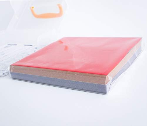 Beautiful Japanese Origami Paper with Storage Box, 300 Sheets, 16 Colors, 6 inch Square, Made in Japan - Image 4