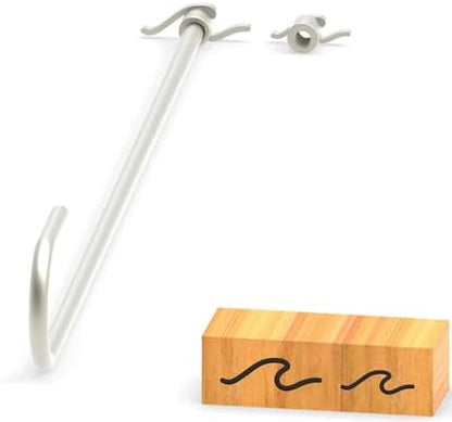 Branding Iron for Wood, Leather Branding Stamp 2Pcs Set (122#) by PKPKAUT
