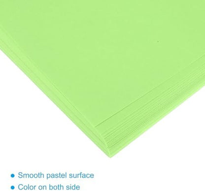 MECCANIXITY 50 Sheet Origami Paper Double Sided Light Green 8.3 x 5.8 Inch Square Sheet for Art Craft Project, Beginners, Gifts Decor - Image 4