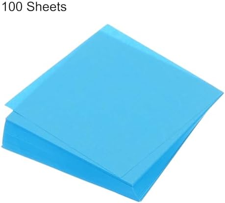 MECCANIXITY 100 Sheet Origami Paper Double Sided Aquamarine Blue 5.5x5.5 Inch Square Sheet for Art Craft Project, Beginners, Gifts Decor - Image 3