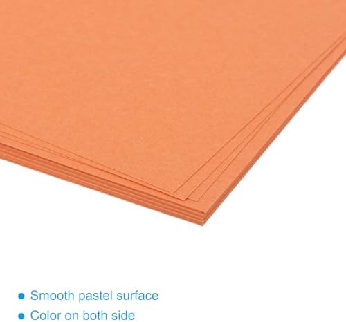 MECCANIXITY 25 Sheet Origami Paper Double Sided Dark Orange 2x2 Inch Square Sheet for Art Craft Project, Beginners, Gifts Decor - Image 4