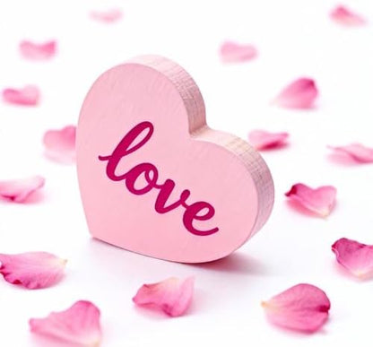 12 Pack 4-Inch Wooden Hearts for Crafts, 0.6-Inch Thick Pine Blanks.4-inch Unfinished Pine Wood Heart Blocks, 0.6-inch Thick and freestanding, for Painting, Wood Burning and Valentine Decor - Image 6