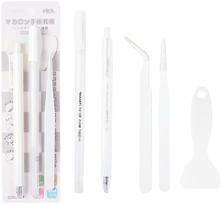 Doraking Scrapbooking Tools with Glue Tweezer Shovel Cutter Pen for Crafting, Scrapbooking, Card Making, Paper Crafts by wearecuuuuute