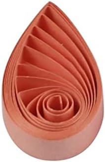 ODETOJOY Pestal Pink Tone Quilling Paper Strips 3mm Quilling Strips for Crafts Single Color Origami Paper Strips 0.12inch Paper Filigree Strips (Coral Pink No.17) by ODETOJOY