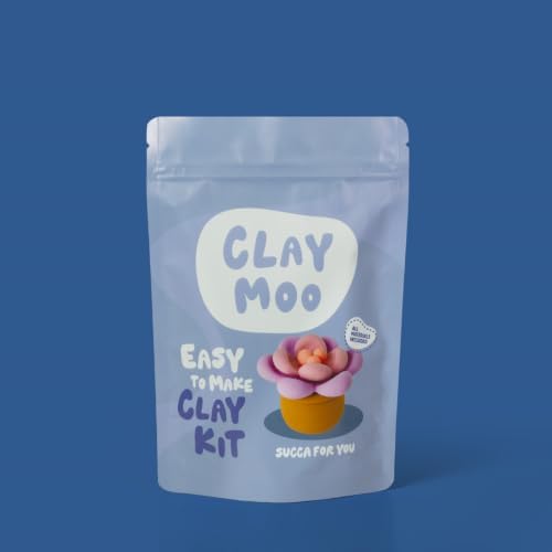 Succulent Clay Kit – Air Dry Foam Clay Craft for Adults & Teens - Image 3