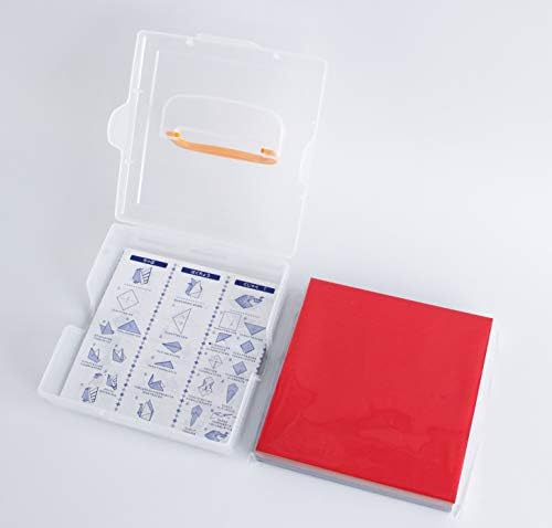 Beautiful Japanese Origami Paper with Storage Box, 300 Sheets, 16 Colors, 6 inch Square, Made in Japan - Image 5