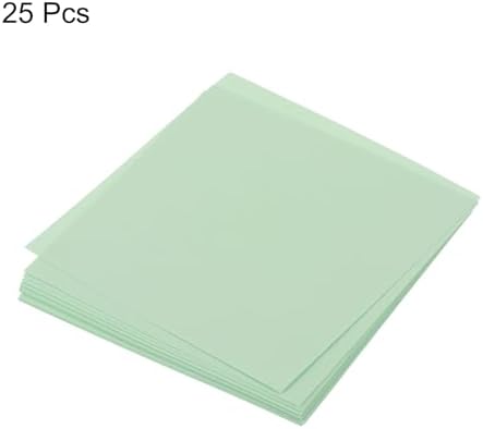 MECCANIXITY 25 Sheet Origami Paper Double Sided Light Green 2x2 Inch Square Sheet for Art Craft Project, Beginners, Gifts Decor - Image 3