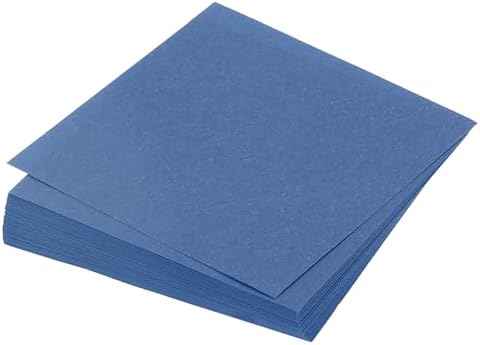 MECCANIXITY 75 Sheet Origami Paper Double Sided 4x4" Dark Blue by MECCANIXITY