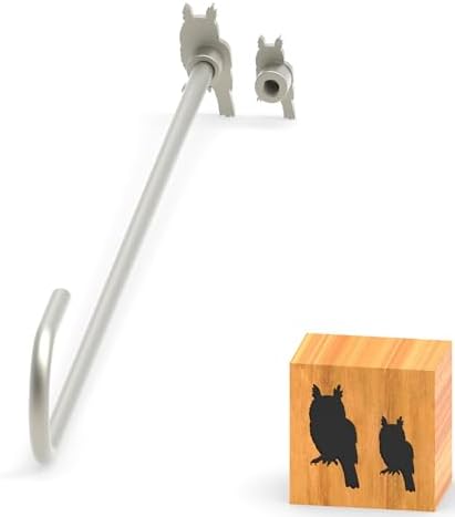 Branding Iron for Wood, Leather Branding Stamp 2Pcs Set (051#) by PKPKAUT