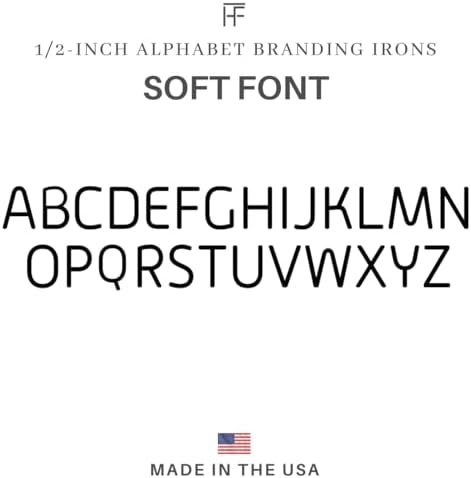 1/2" Alphabet Mini Steel Branding Irons Kit for Hats, Wood Burning, DIY Beginner Adult Crafts - Image 3
