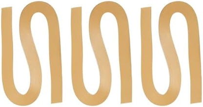 PATIKIL 360pcs Quilling Strips Paper 1/8"(3mm) 21"(54cm) Origami Paper Quilling Strip for Art DIY Hand Craft Christmas, Light Tan by PATIKIL
