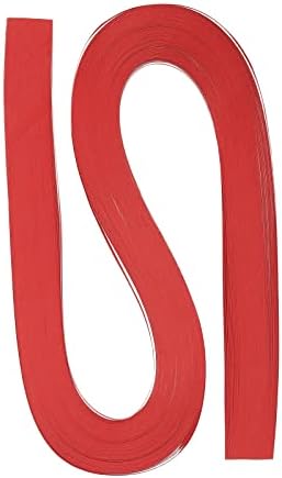 PATIKIL Quilling Strips Paper 120pcs 1/8"(3mm) 54cm Origami Paper Quilling Strip for Art DIY Hand Craft Christmas Red by PATIKIL