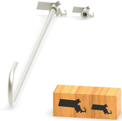 Branding Iron for Wood, Leather Branding Stamp 2Pcs Set (193#) by PKPKAUT