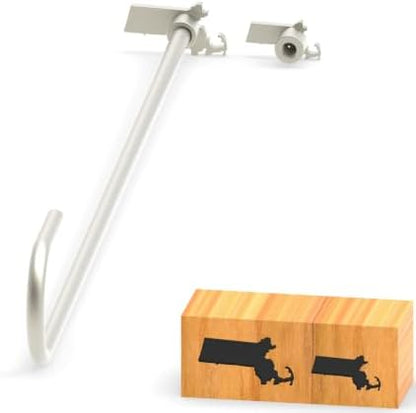 Branding Iron for Wood, Leather Branding Stamp 2Pcs Set (193#) by PKPKAUT
