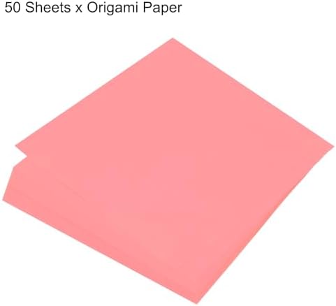 MECCANIXITY 50 Sheets Origami Paper Double Sided 8x8 Inch(20x20cm) Square Sheet for Art Craft Project, Beginners, Gifts Decor, Phosphor - Image 3