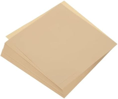 MECCANIXITY 100 Sheets Origami Paper Double Sided 8x8 Inch(20x20cm) Square Sheet for Art Craft Project, Beginners, Gifts Decor, Khaki by MECCANIXITY