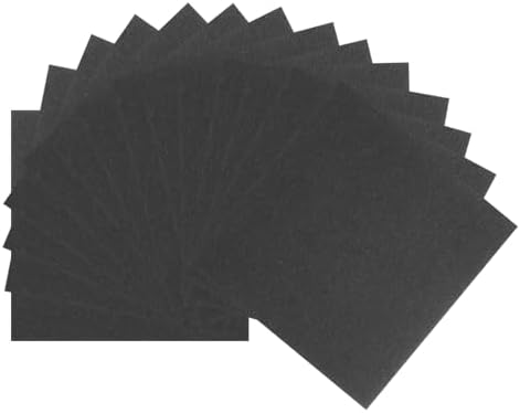 DMiotech 500 Sheets 2x2 Inch Origami Paper, Black Square Origami Paper Easy Fold Double Sided Paper for DIY Arts and Crafts by DMiotech