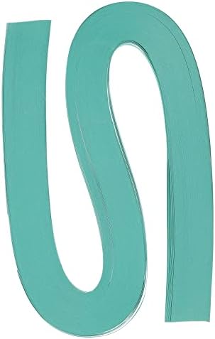 PATIKIL Quilling Strips Paper 120pcs 1/8"(3mm) 54cm Origami Paper Quilling Strip for Art DIY Hand Craft Christmas Blue Green by PATIKIL