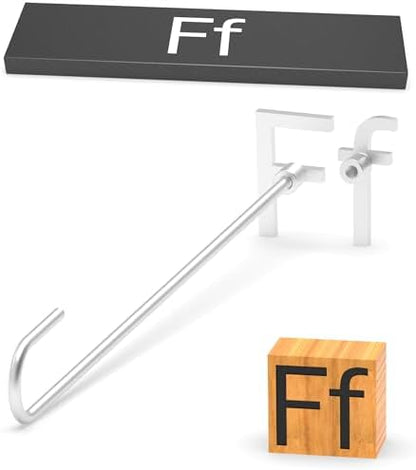 2Pcs Letters Branding Iron for Wood, Leather Branding Stamp (F f) by PKPKAUT