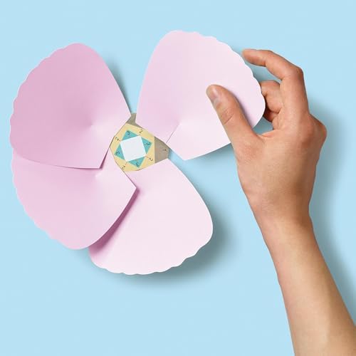 Hampton Art Little Crate Paper Flower Kit, Pink, 185pc - Image 3