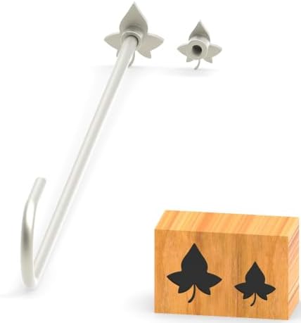 Branding Iron for Wood, Leather Branding Stamp 2Pcs Set (175#) by PKPKAUT