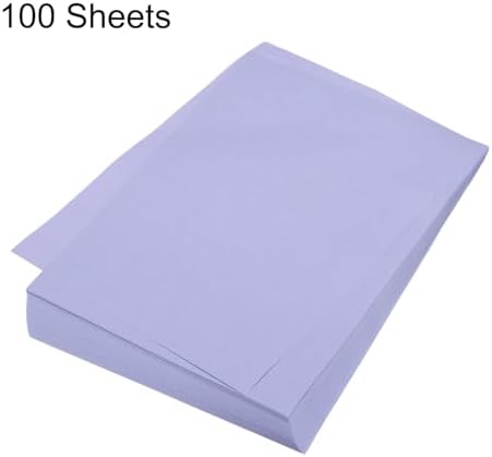 MECCANIXITY 100 Sheet Origami Paper Double Sided Light Purple 8.3 x 5.8 Inch Square Sheet for Art Craft Project, Beginners, Gifts Decor - Image 3