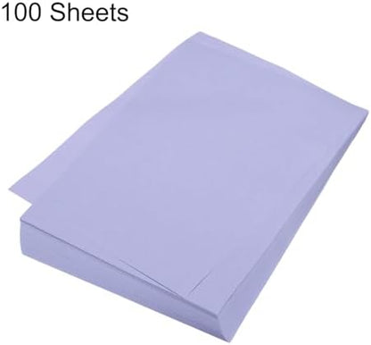MECCANIXITY 100 Sheet Origami Paper Double Sided Light Purple 8.3 x 5.8 Inch Square Sheet for Art Craft Project, Beginners, Gifts Decor - Image 3