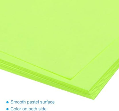 MECCANIXITY 25 Sheet Origami Paper Double Sided Fluorescent Green 3x3 Inch Square Sheet for Art Craft Project, Beginners, Gifts Decor - Image 4
