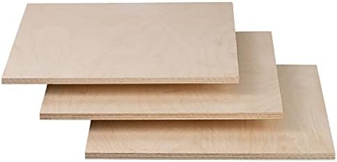 Johnson's Distribution 3/8" x 8" x 8" Birch Craft Wood | Perfect for Laser, CNC Cutting, and Wood Burning - Image 2
