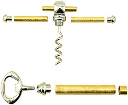 Penn State Industries BS25X 2-in-1 Bottle Opener & Corkscrew Combo Kit Woodturning Project (1pack) by Penn+State+Industries