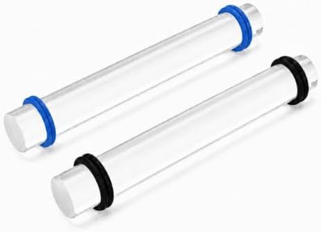 Diyoohomy Clay Rolling Pin Thickness Rings, Acrylic Roller Polymer Tools by DIYOOHOMY