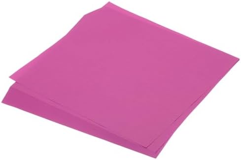 MECCANIXITY 100 Sheet Origami Paper Double Sided Plum Red 10x10 Inch Square Sheet for Art Craft Project, Beginners, Gifts Decor by MECCANIXITY