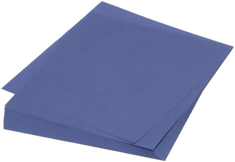MECCANIXITY 75 Sheet Origami Paper Double Sided 6x6" Navy Blue by MECCANIXITY