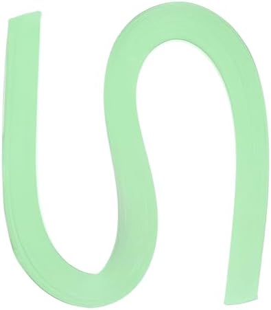 PATIKIL 120pcs Quilling Paper Strips Paper Flowers Quilling Kits 3/8"(10mm) Origami Paper for Adults Beginner Art Craft, 21"(54cm) Light Green by PATIKIL