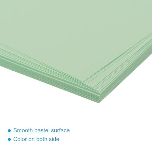 MECCANIXITY 50 Sheet Origami Paper Double Sided Light green 2x2 Inch Square Sheet for Art Craft Project, Beginners, Gifts Decor - Image 4