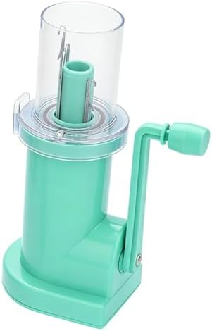 Pssopp I Cord Knitting Machine, Knitting Looms & Boards Mid End Braiding Machine Home Hand Cranked Rope Knitter for Fast DIY Crochet Projects I Cord, Rope (Green) - Image 3
