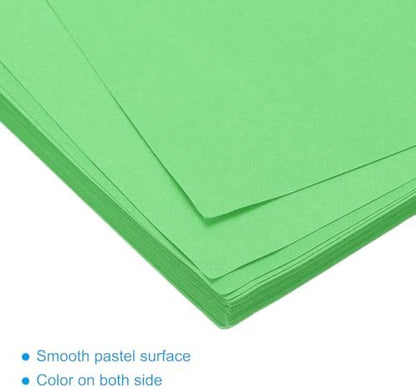 MECCANIXITY 50 Sheet Origami Paper Double Sided Cream Dark Green 11.7 x 8.3 Inch Square Sheet for Art Craft Project, Beginners, Gifts Decor - Image 4