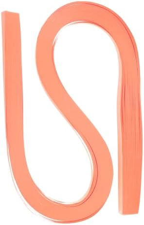 PATIKIL 120pcs Quilling Strips Paper 3/8"(10mm) 54cm Origami Paper Quilling Strip for Art DIY Hand Craft Christmas, Bright Pink by PATIKIL
