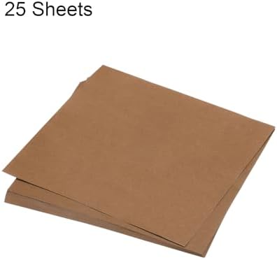 MECCANIXITY 25 Sheets Origami Paper Double Sided Light Brown 6x6 Inch Square Sheet for Art Craft Project, Beginners, Gifts Decor - Image 3