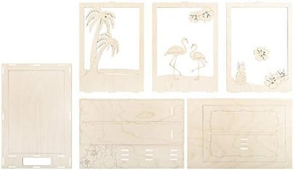 Rayher Diorama, 20x30x6.7 cm, Natural - Image 5