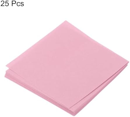 MECCANIXITY 25 Sheet Origami Paper Double Sided Pink 2x2 Inch Square Sheet for Art Craft Project, Beginners, Gifts Decor - Image 3