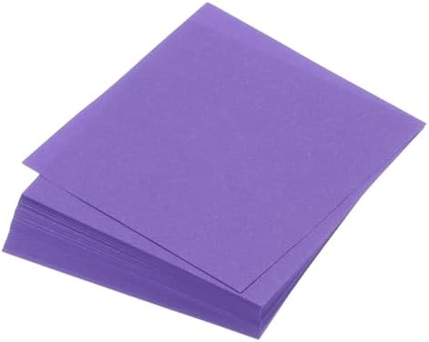 MECCANIXITY 100 Sheet Origami Paper Double Sided Deep Purple 5.5x5.5 Inch Square Sheet for Art Craft Project, Beginners, Gifts Decor by MECCANIXITY